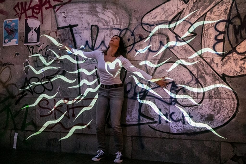 Dancing Graffiti. credit Silvia Gralla